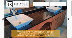 Desktop Screenshot of luxistone.com